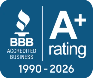 Better Business Bureau A+ accredited business